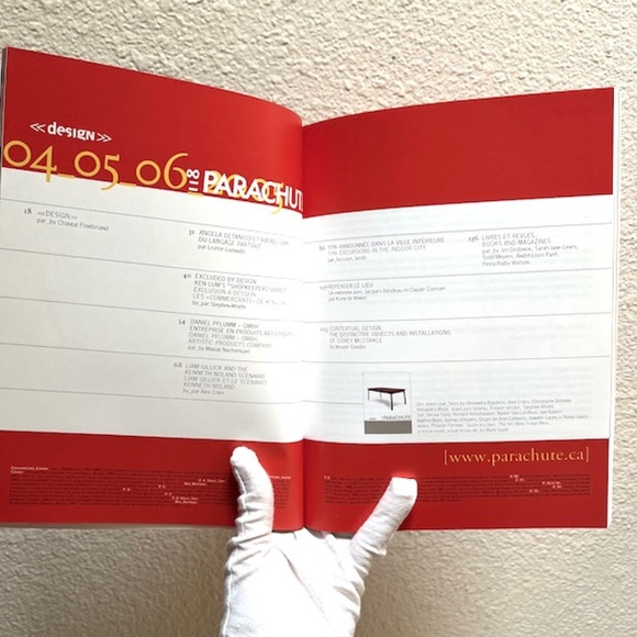 Art Design Parachute Contemporary. 158 pgs. Paperback Binding. English & French. - Picture 4 of 11